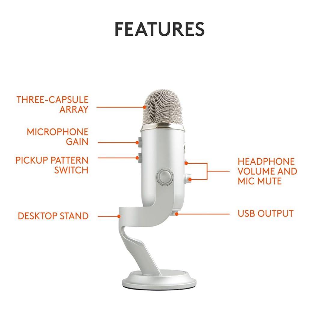DREAM☆Blue Microphones Yeti コンデンサーマイク