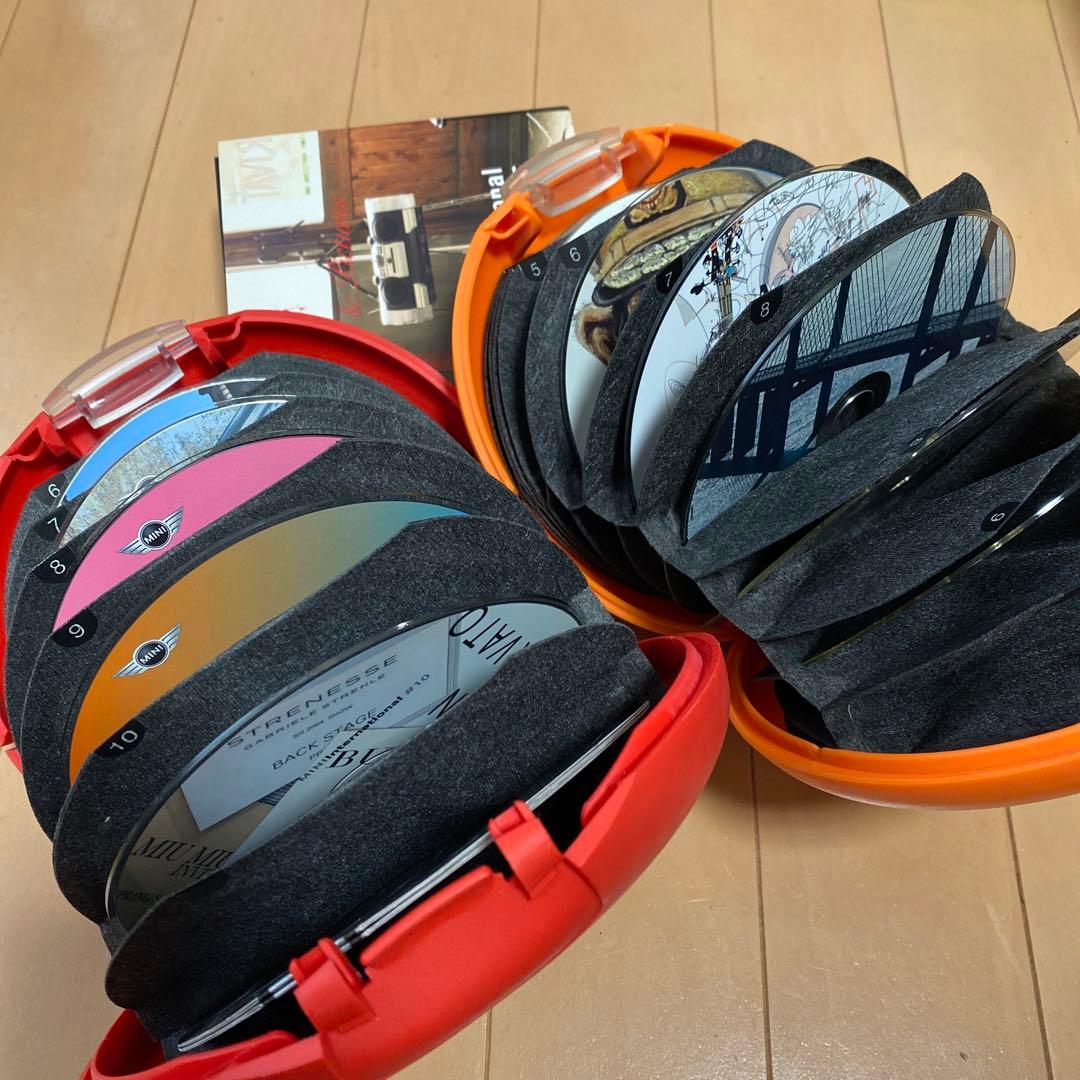 BMW MINI CDケース CDラック MINIインターナショナルCDセット