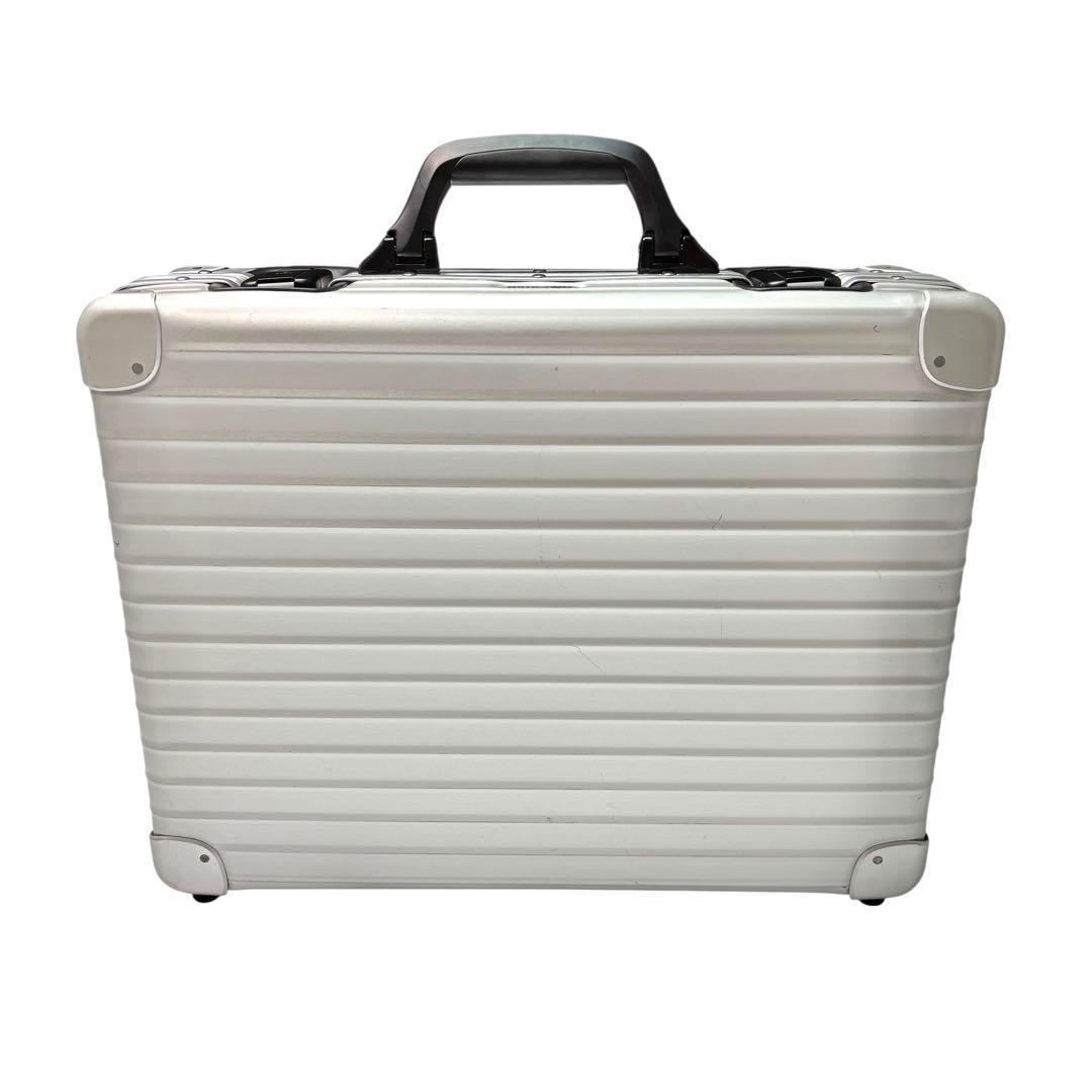 入手困難✨ヴィンテージ リモワ トパーズ アタッシュケース シルバー 廃盤