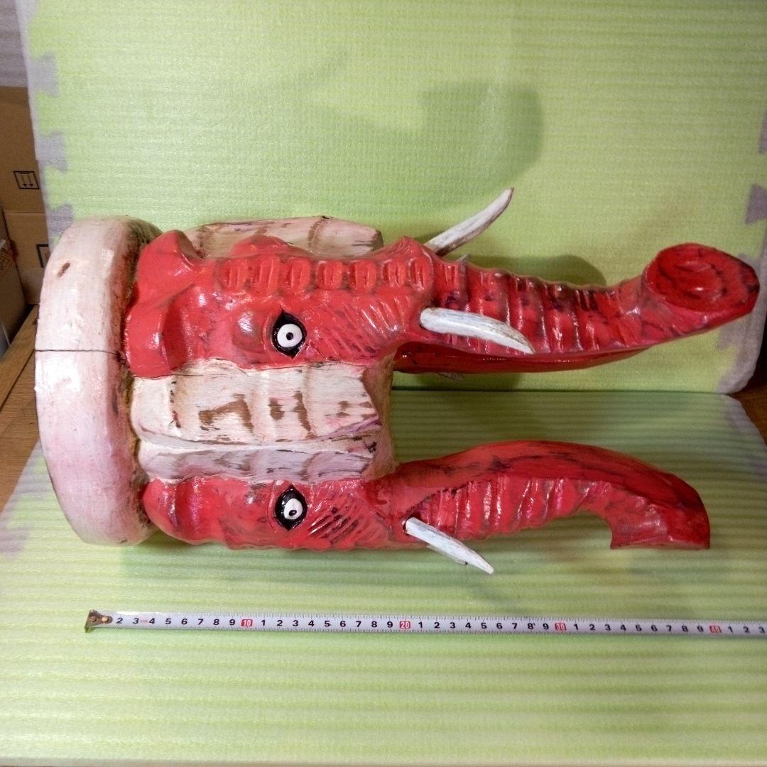 椅子　スツール　アフリカ製　象　アンティーク　民芸品　工芸品　民族　民族雑貨