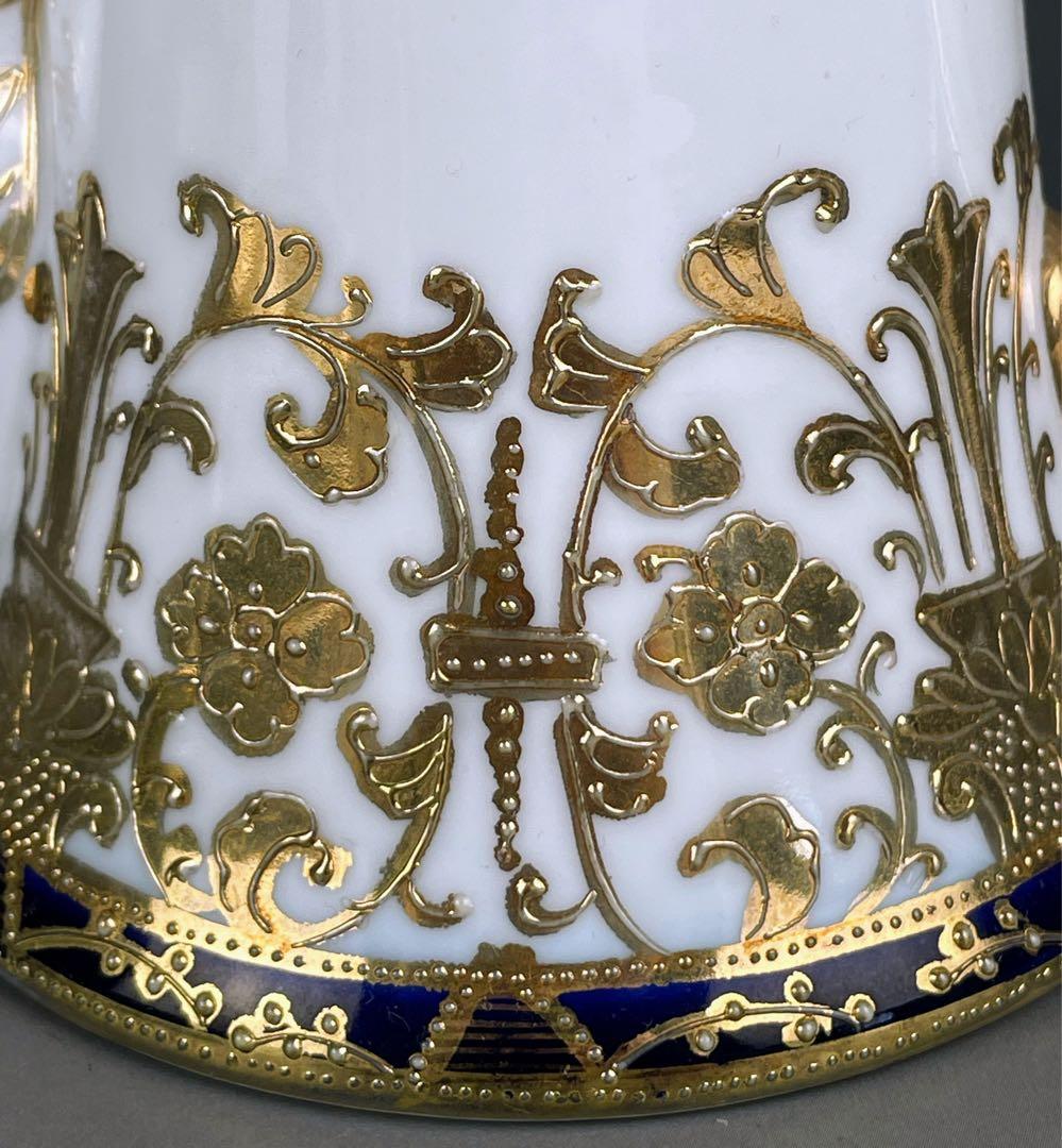 【希少】オールノリタケ デミタスセット ティーポット カップ ソーサー６客セット