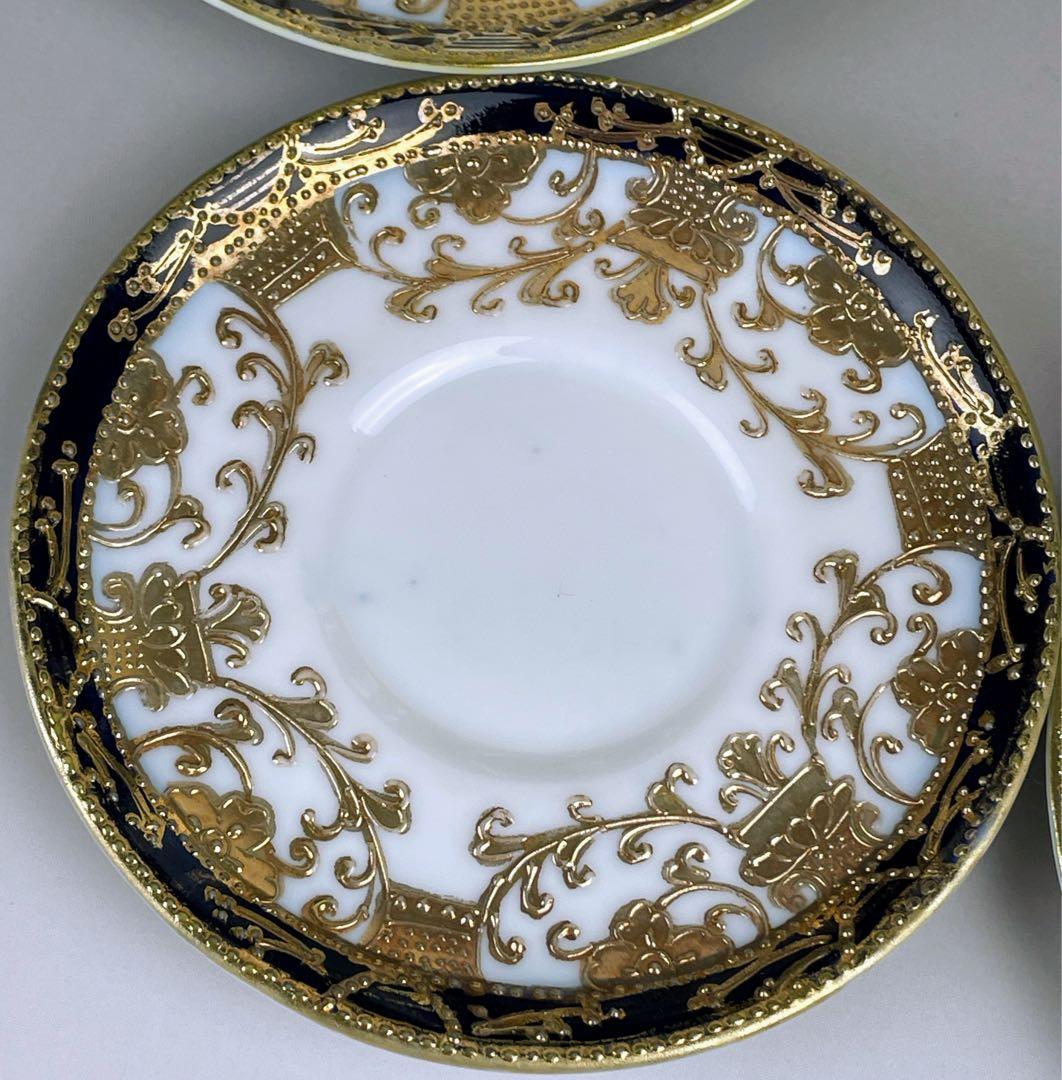 【希少】オールノリタケ デミタスセット ティーポット カップ ソーサー６客セット