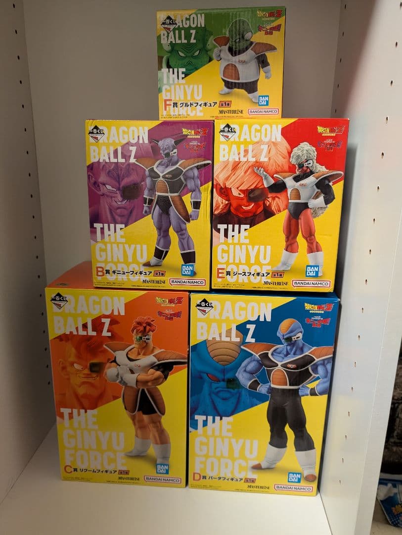 一番くじ　ドラゴンボール　ギニュー特戦隊　フィギュア