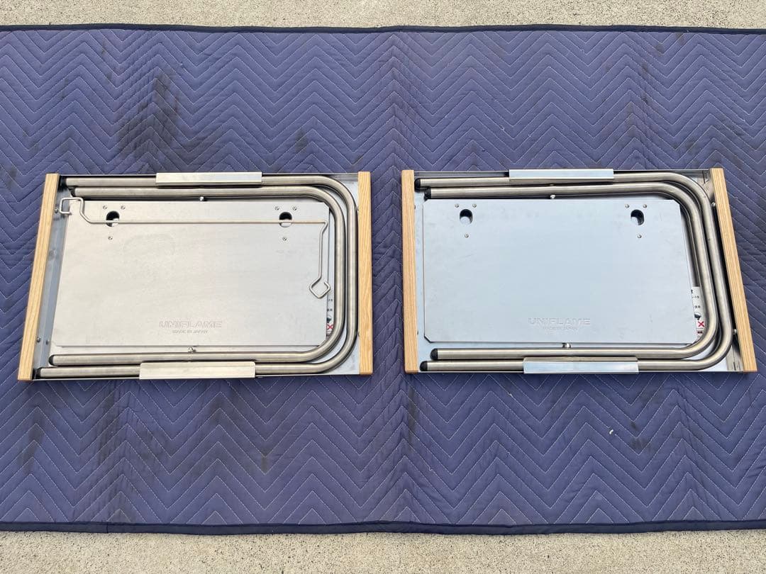 ユニフレーム 焚き火テーブル&レッグラック×2 専用ハンガー 専用トートセット