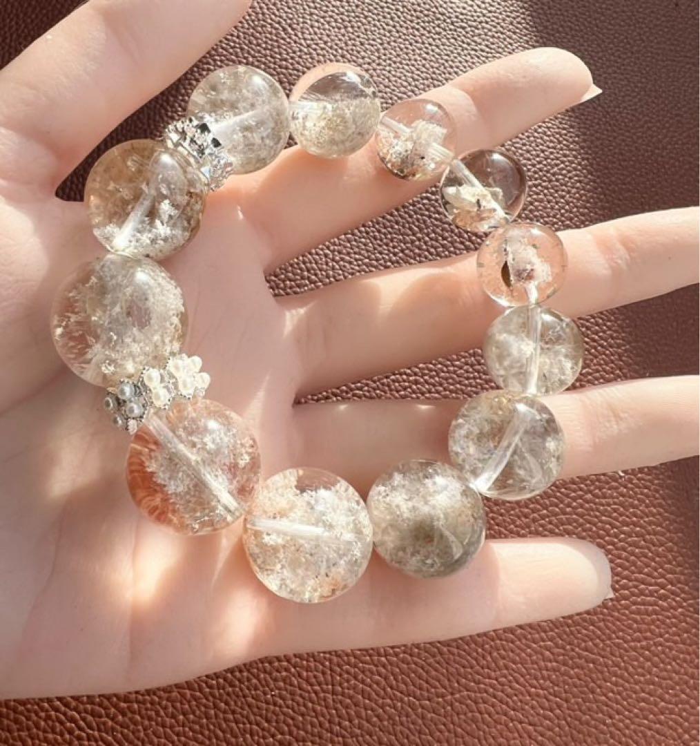 希少ガーデンクォーツ ブレスレット 5月迄 早い者勝ち