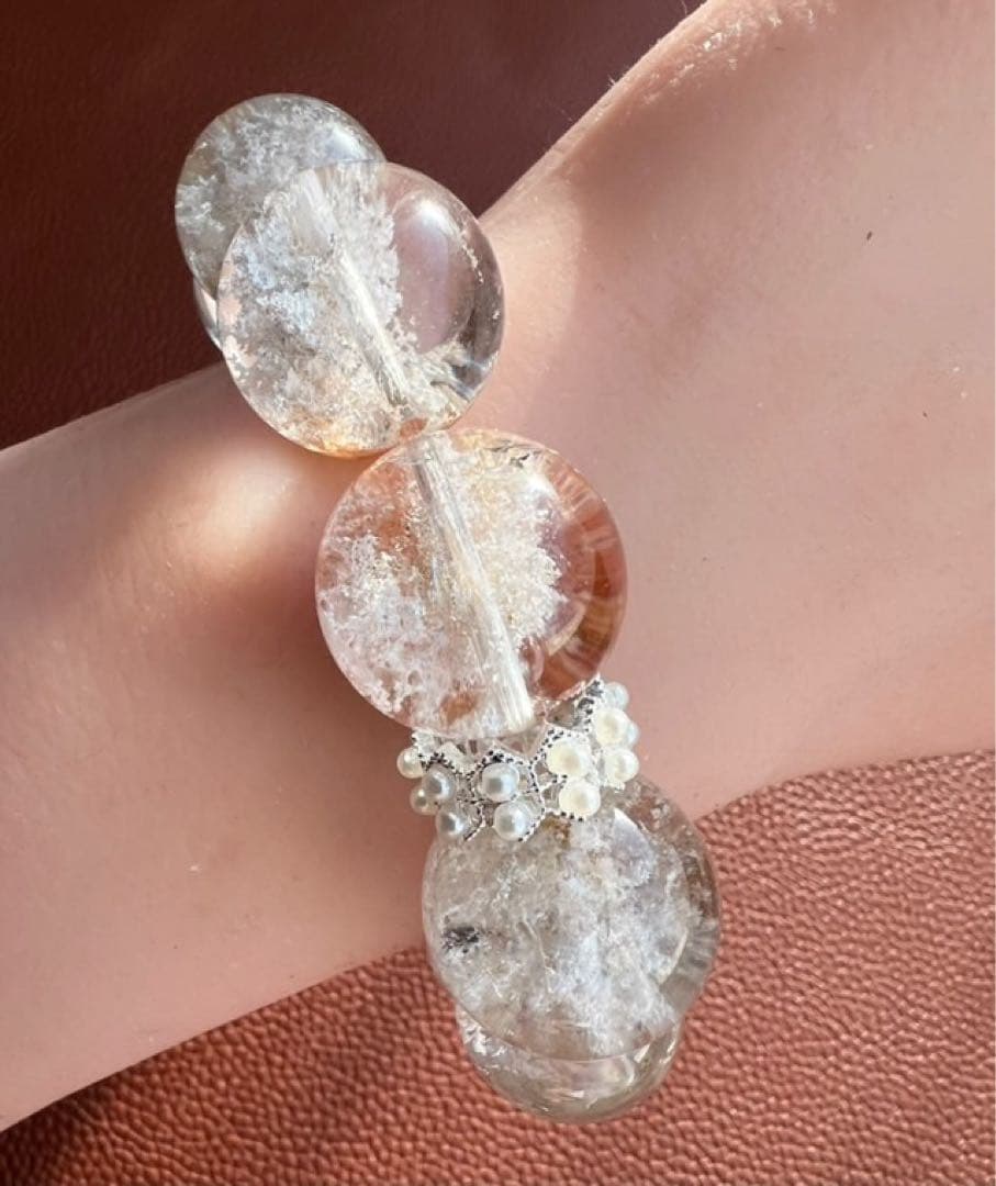 希少ガーデンクォーツ ブレスレット 5月迄 早い者勝ち