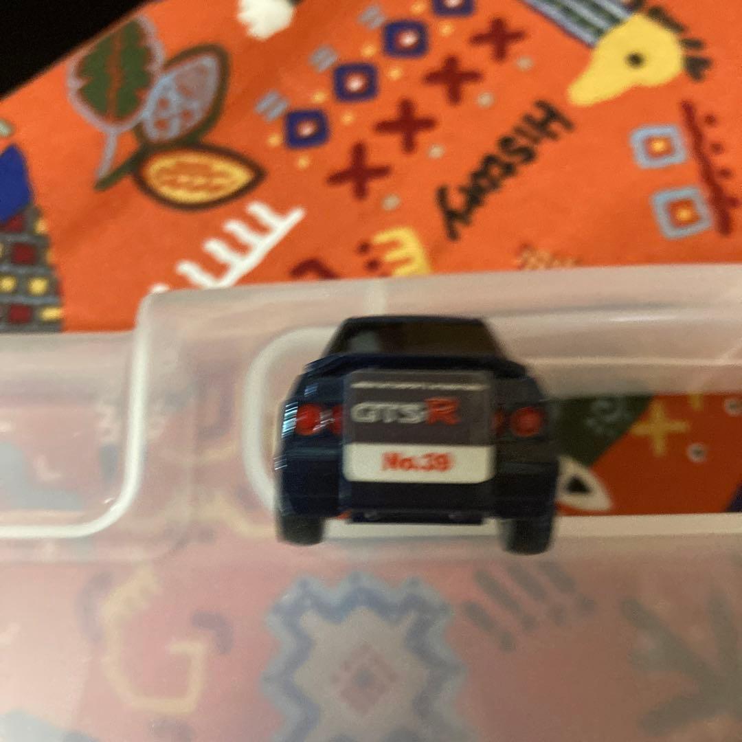 チョロQ 日産スカイライン　GTSーR 鉄仮面　紺　ミッドナイトブルー