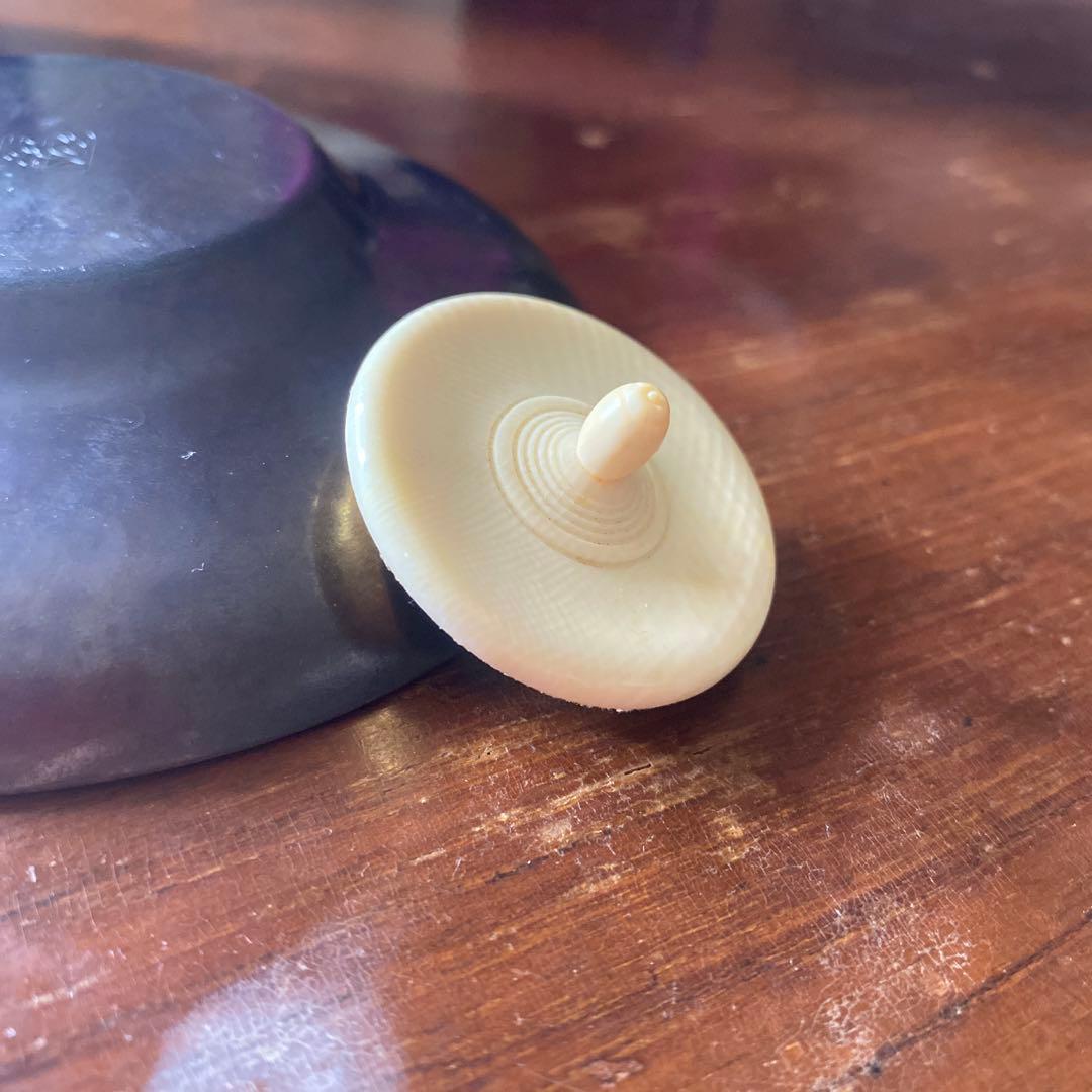 値下げ　高取焼の栞あり　高取茶入　高取焼宗家　十二代八山造　肩付き