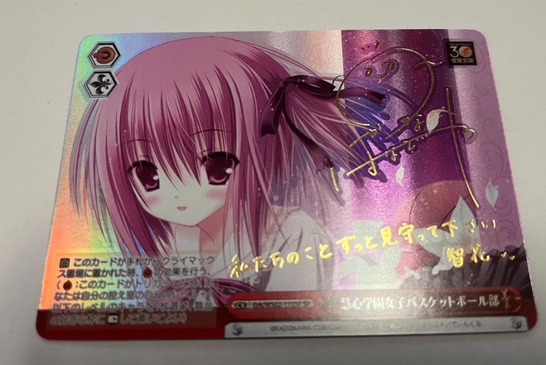 慧心学園女子バスケットボール部　sp サイン　電撃文庫　ロウキューブ