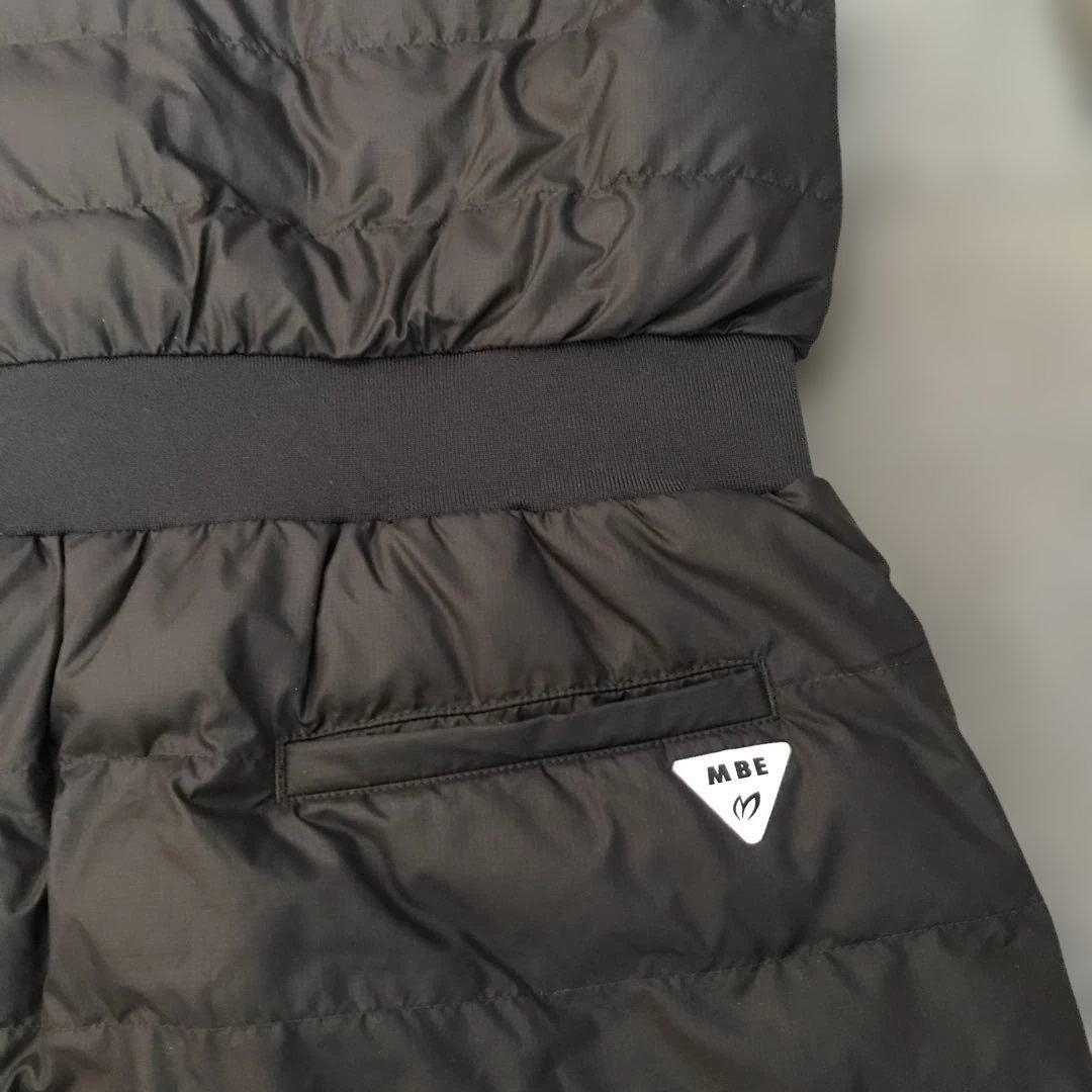 マスターバニー　中綿　ワンピース　ロング　ベスト　黒　サイズ1