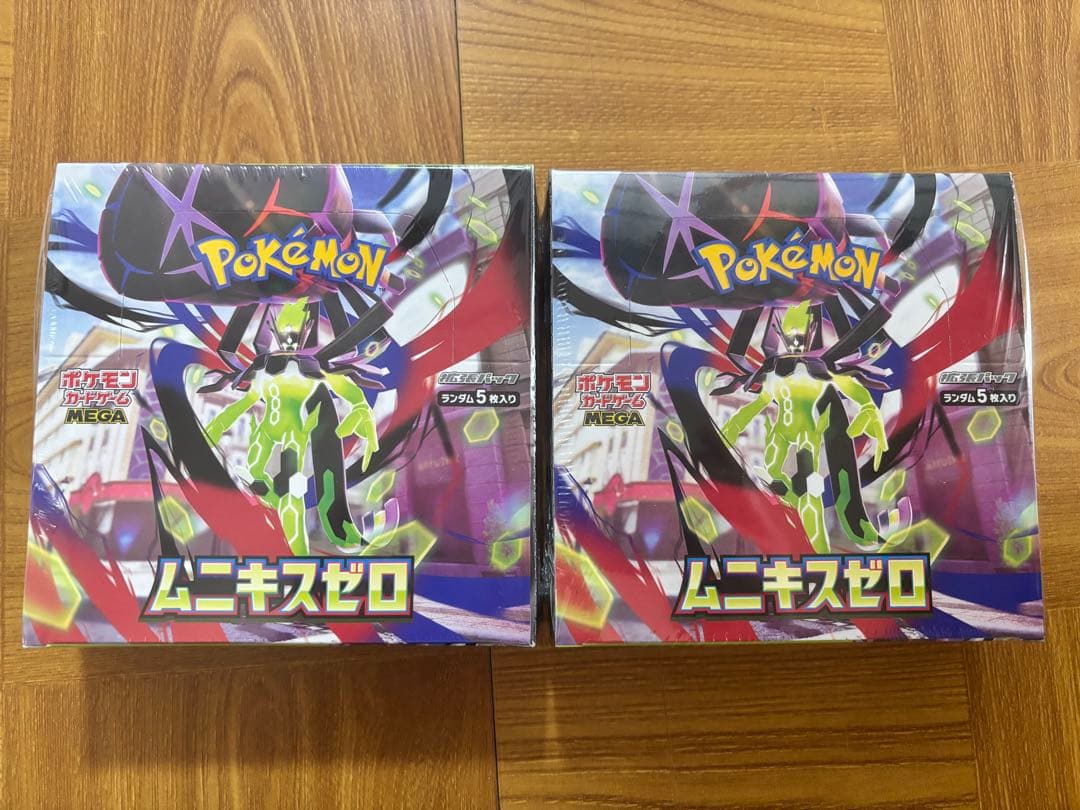 ポケモンカードゲーム MEGA ムニキスゼロ　シュリンク付き　2BOX