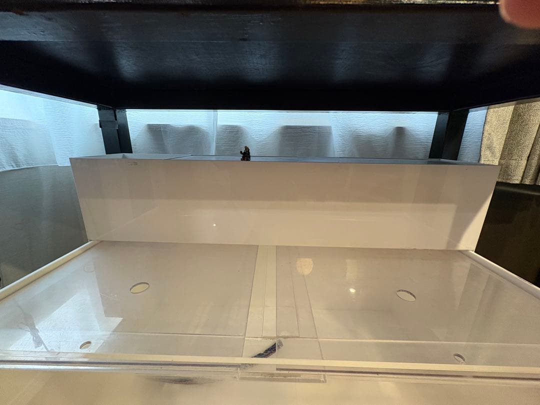 AQUA　　引取限定　カンテツ水槽 上下2段セット　東京練馬区