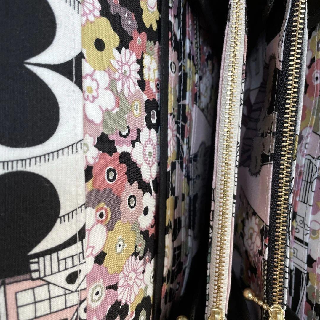 みなつ　長財布　やりくり財布　ハンドメイド