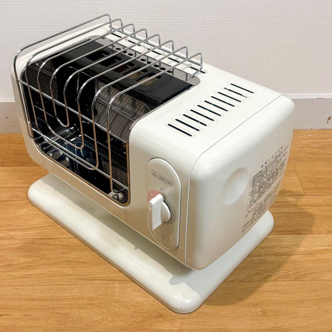 Rinnaiリンナイ都市ガス用赤外線ストーブR-483PMSⅢ　ホース4ｍ付き