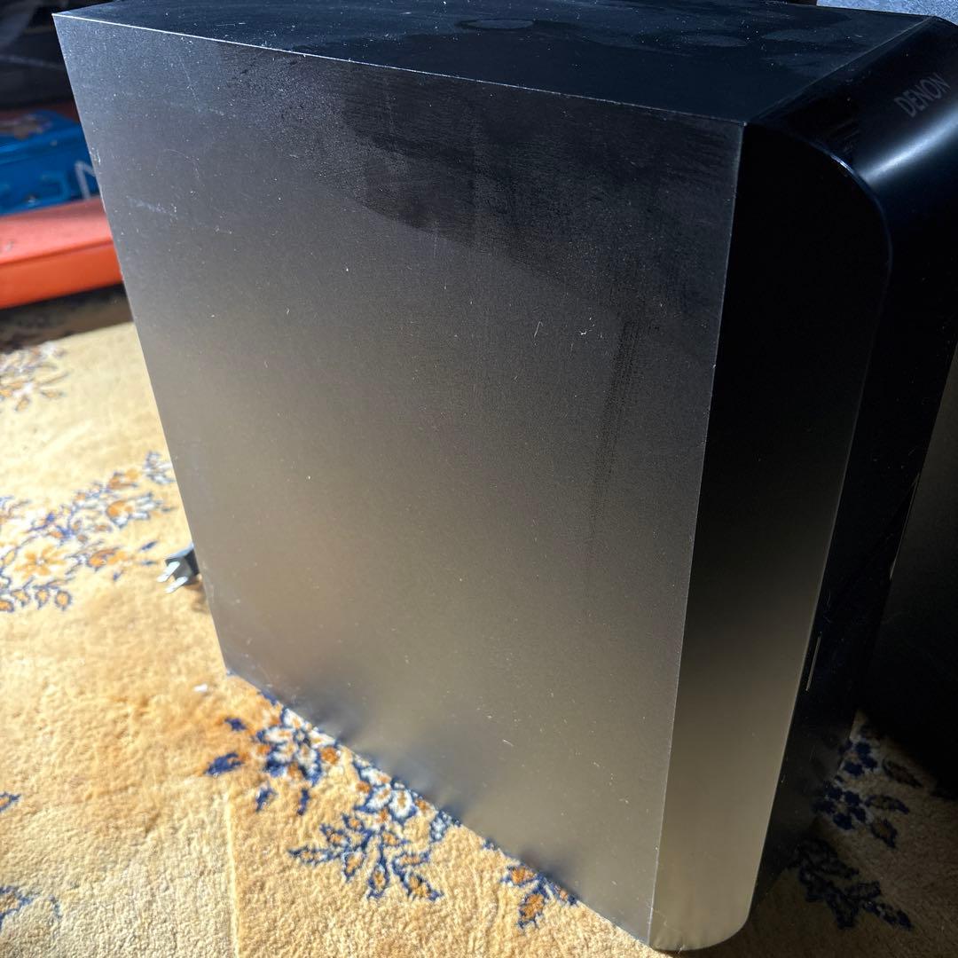 DENON DHT-S313 2組セット稼働品　サウンドバー リモコン1個