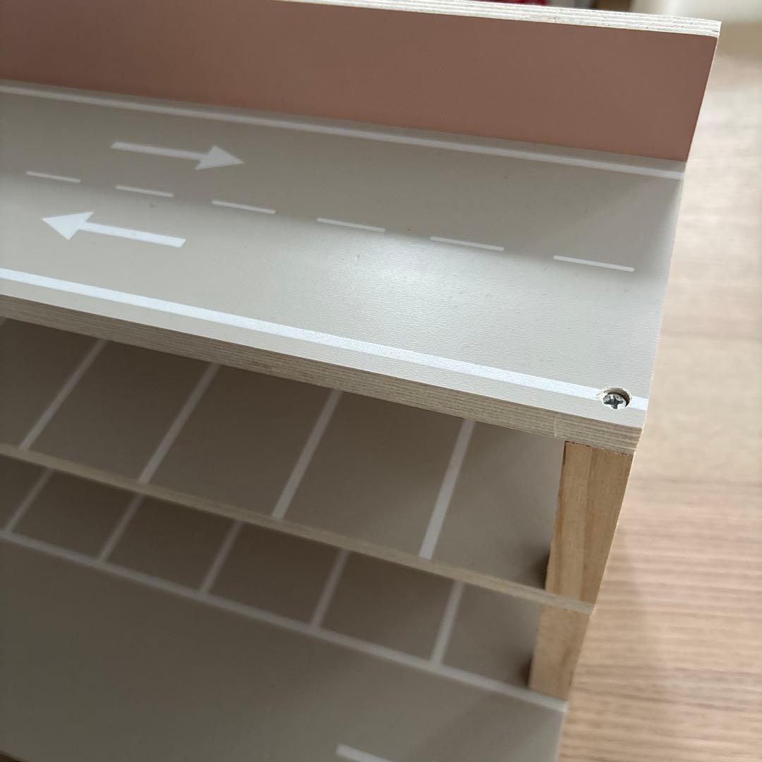 スリコ ミニカー立体駐車場 ミニカー収納棚