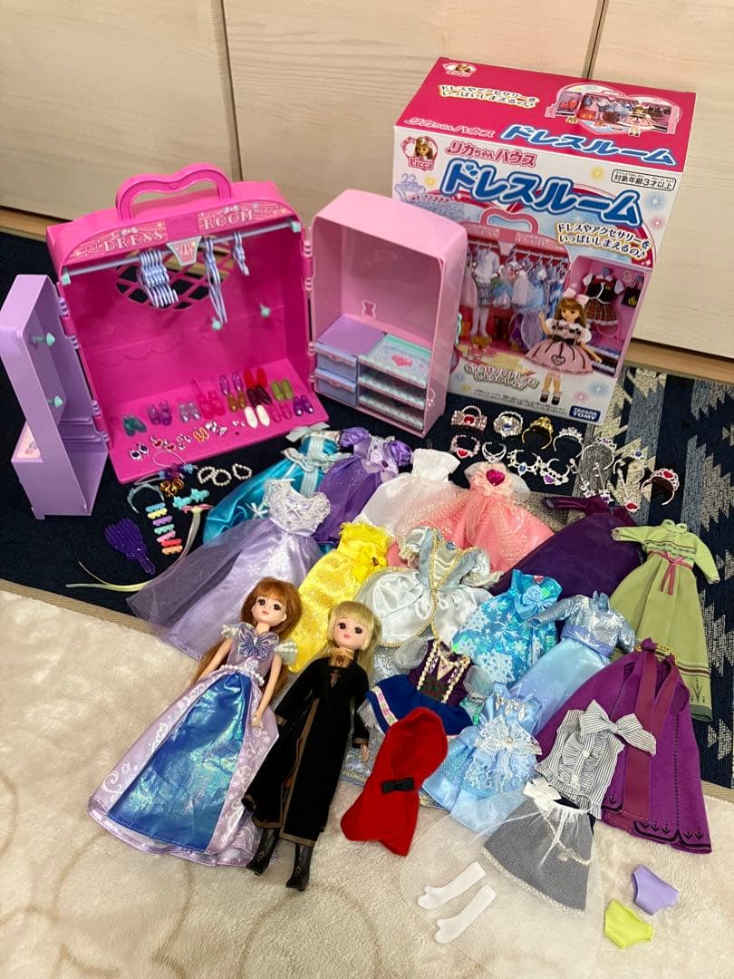 【まとめ売り】リカちゃん ドレスルーム お洋服 小物