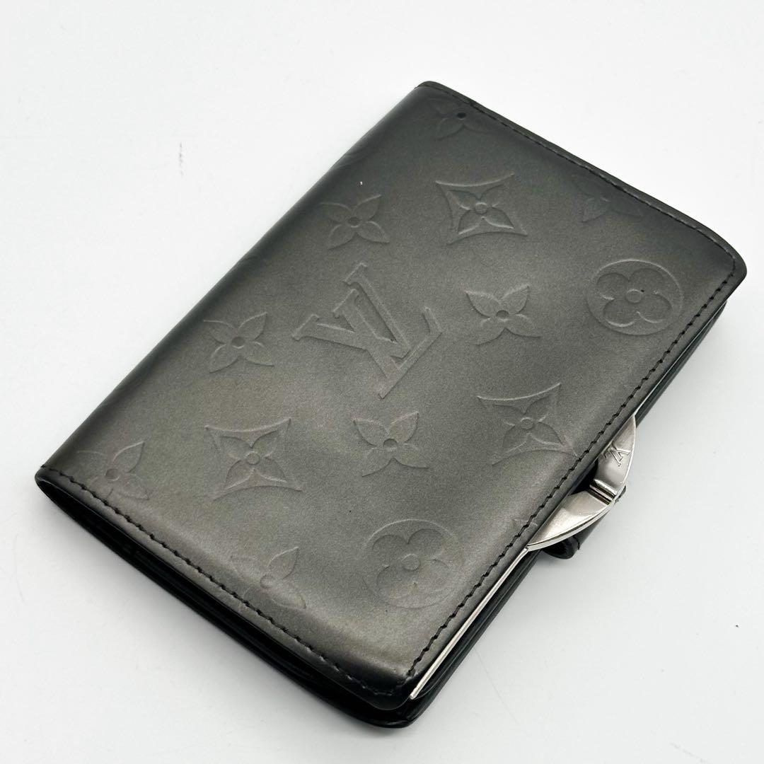 ルイヴィトン ポルトフォイユ ヴィエノワ ヴェルニ マット モノグラム がま口