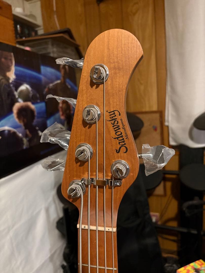 Sadowsky MX21 VJ5 エレキベース シャンパンメタリック