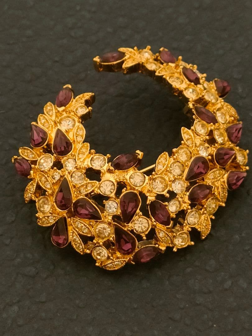 D'ORLAN ブローチ&イヤリング　セット　ヴィンテージ　ビンテージ　オールド