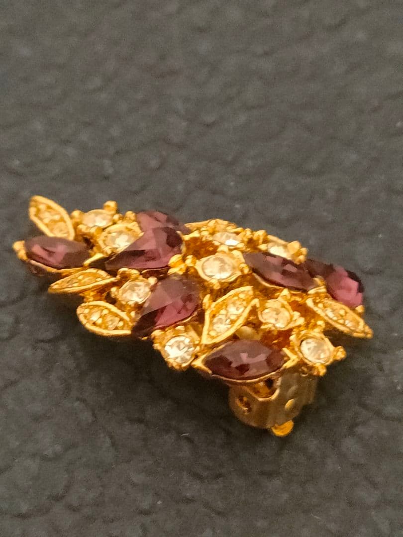 D'ORLAN ブローチ&イヤリング　セット　ヴィンテージ　ビンテージ　オールド