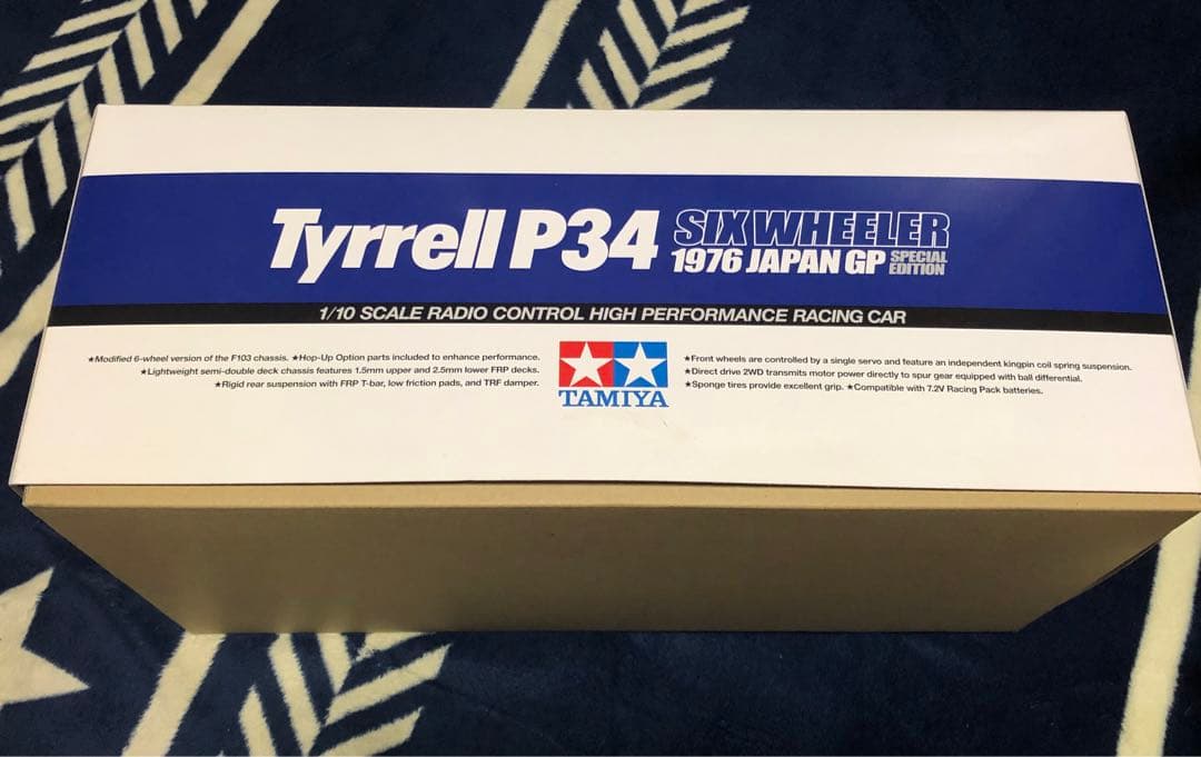 1/10 電動RC タミヤ50周年記念モデル タィレル Tyrrell P34