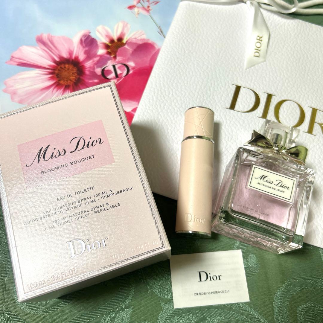 Miss Dior ミスディオール　ブルーミングブーケ100ml アトマイザー付