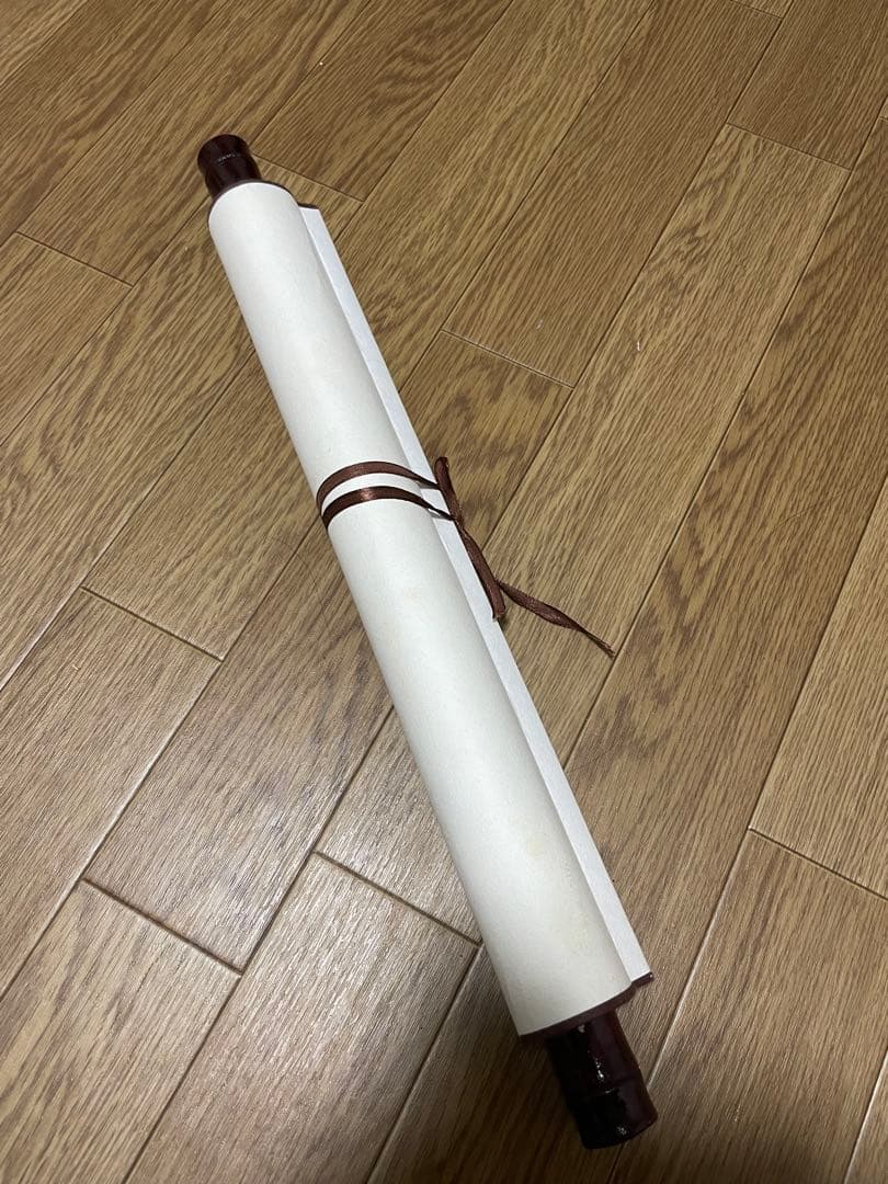 今日無事　掛軸 月白書