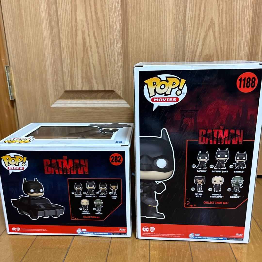 超希少品　Funko Batman & Batmobile セット