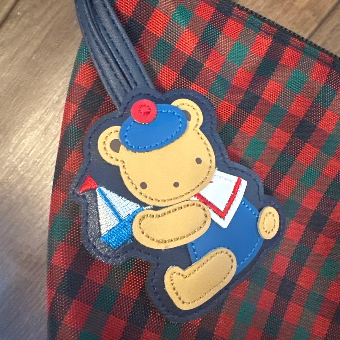 familiar ファミリア　ポシェット　赤