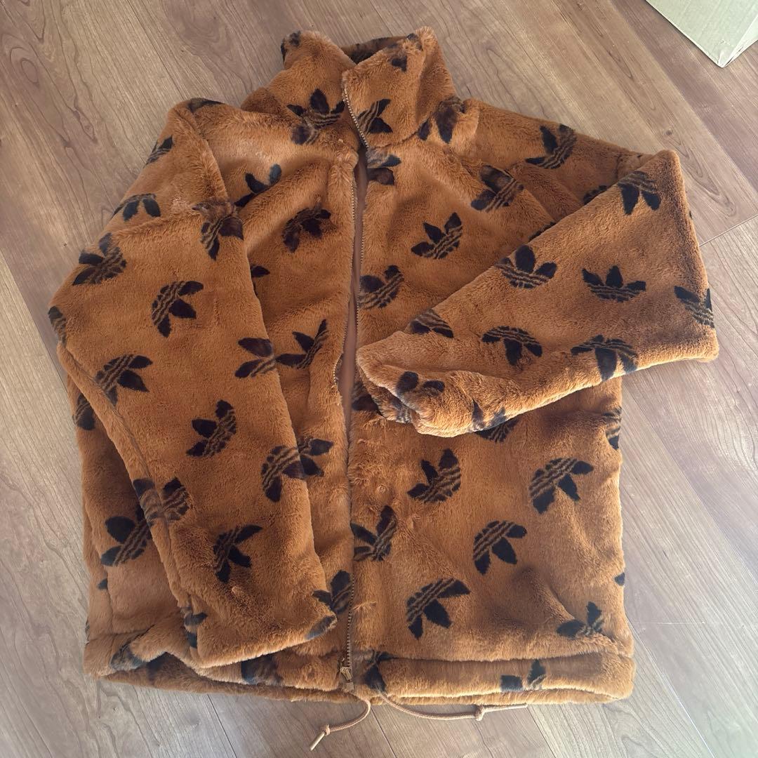 【ポリエステルそぼろ】adidas アディダス ファージャケット