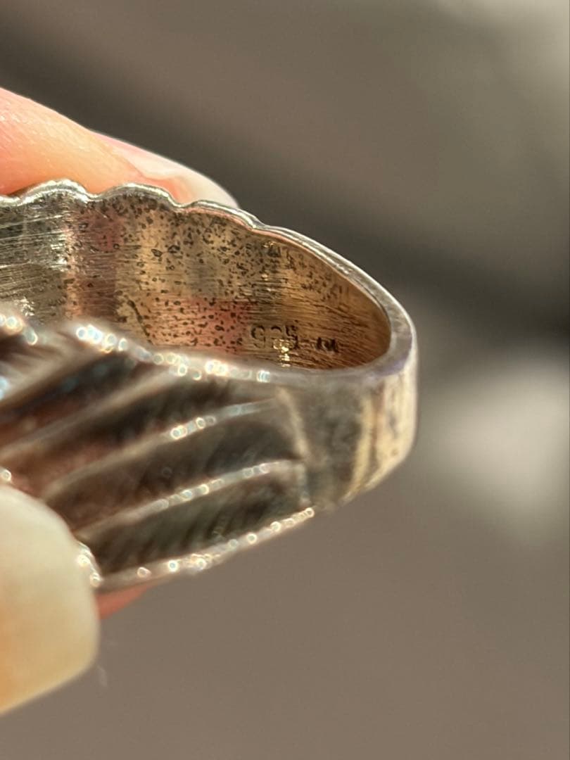 Harley-Davidson シルバー925 19号　ヴィンテージ　70年代