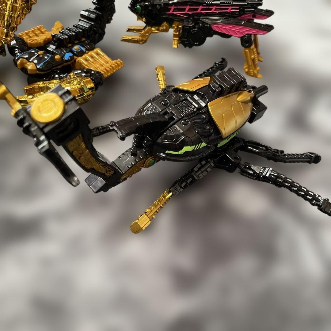 DX3大シュゴッドセット ゴッドカブト ゴッドスコーピオン ゴッドホッパー