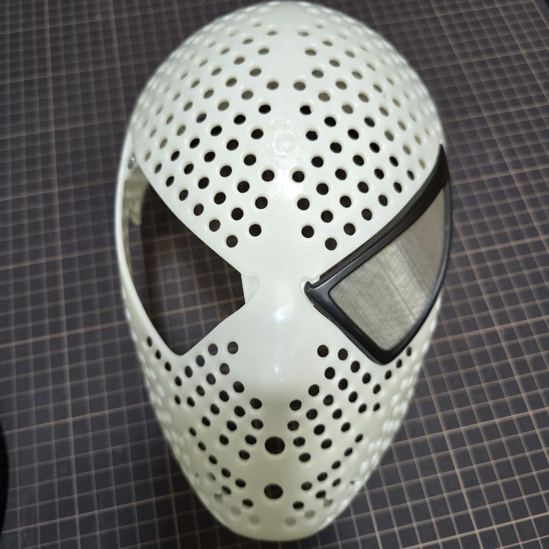 Spider-Man　シェルマスク　レンズ付き 本体　コスプレ　1/1