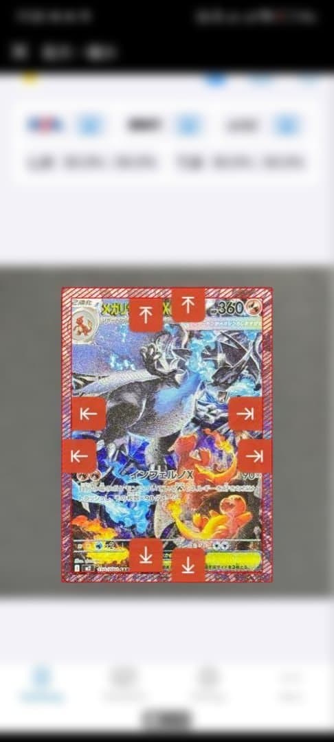 【完美品】【インフェルノx 】メガリザードンex 110/080 sar