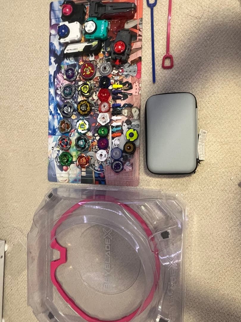 ベイブレードxセットスタジアム付きケース付き ワイバーンホバー重量個体35.33