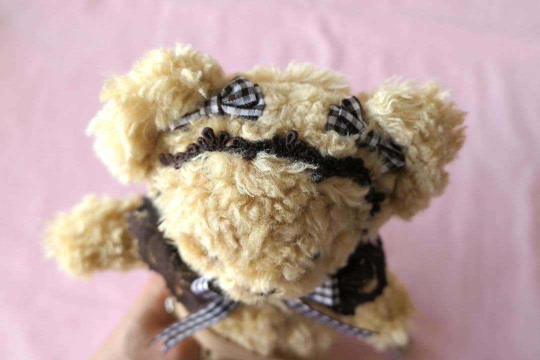 baby くまくみゃリュック ミニミニ ミルクティー×茶