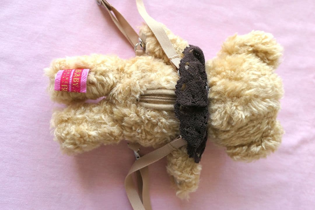 baby くまくみゃリュック ミニミニ ミルクティー×茶