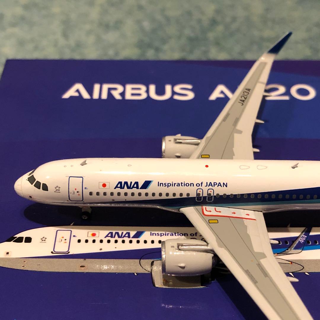 ANA A320neo JA213A 全日空 エアバス 1:400 Ph