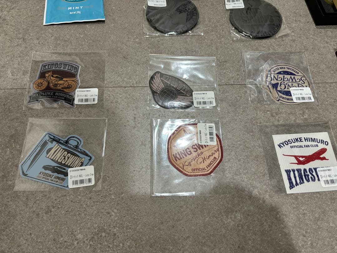 新品未使用　非売品　氷室京介　福箱・会員限定くじ　景品セット