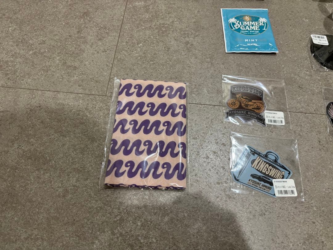 新品未使用　非売品　氷室京介　福箱・会員限定くじ　景品セット