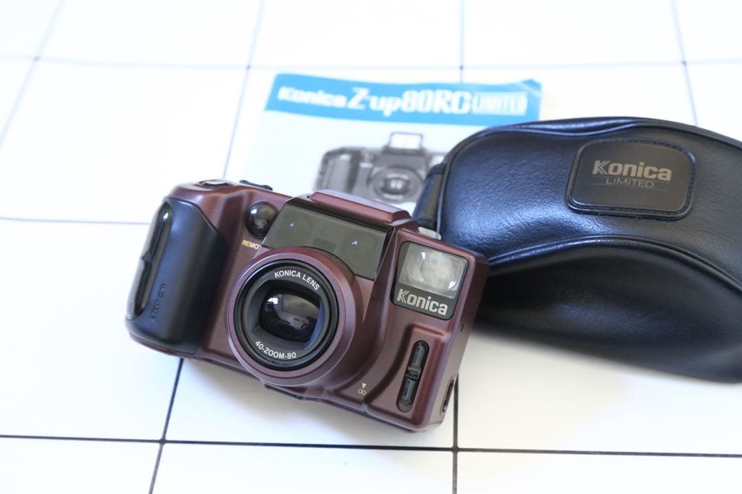 Konica Z-UP80 LMITED 限定カラー 完動品 コンパクトカメラ