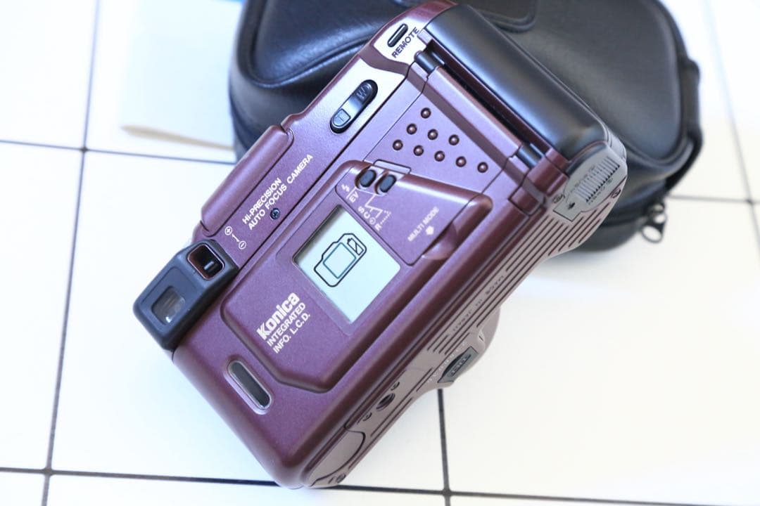 Konica Z-UP80 LMITED 限定カラー 完動品 コンパクトカメラ