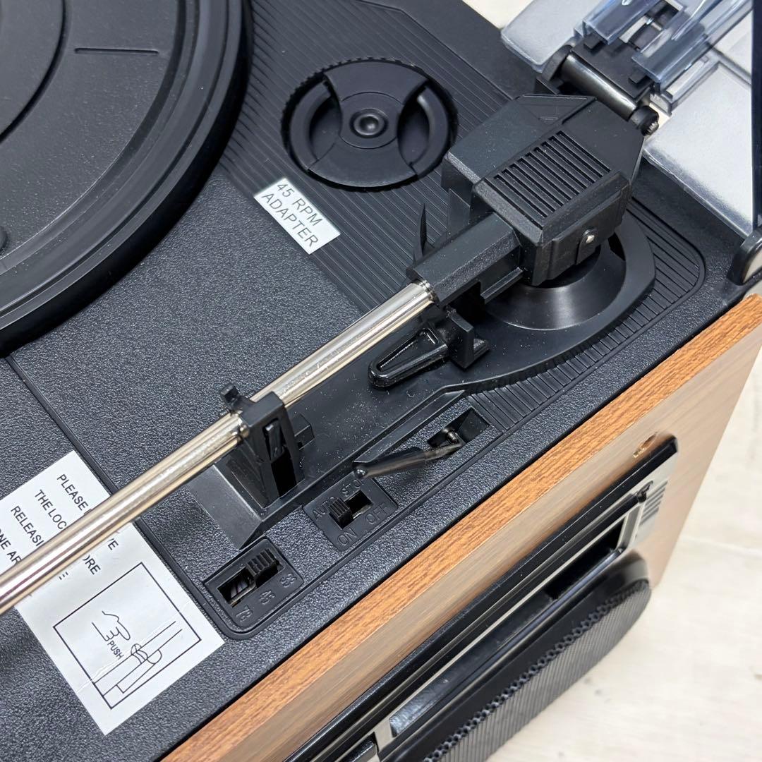 新品同様 マルチレコードプレーヤー DCT-7000W