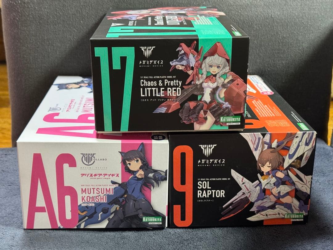 メガミデバイス SOLラプター　小芦睦海 カオス&プリティ赤ずきん　コトブキヤ