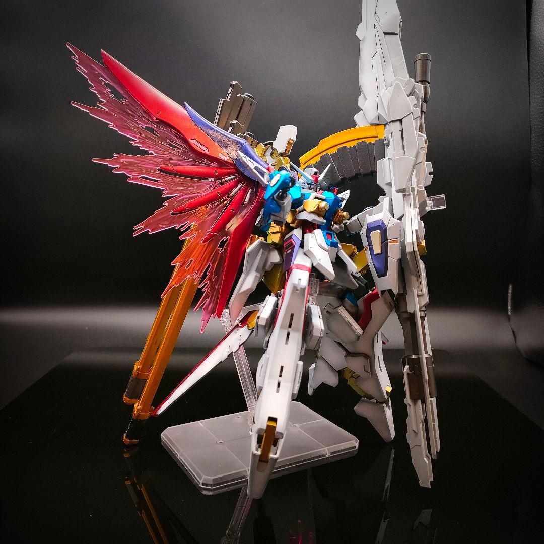 デスティニーガンダムspecⅡ　ゼウスシルエットゴースト　ガンプラ 塗装完成品