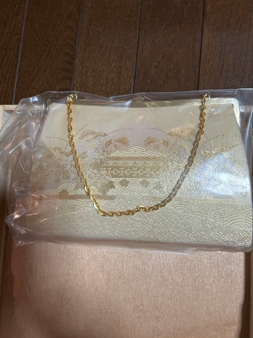 新品未使用　佐賀錦　バッグと草履セット