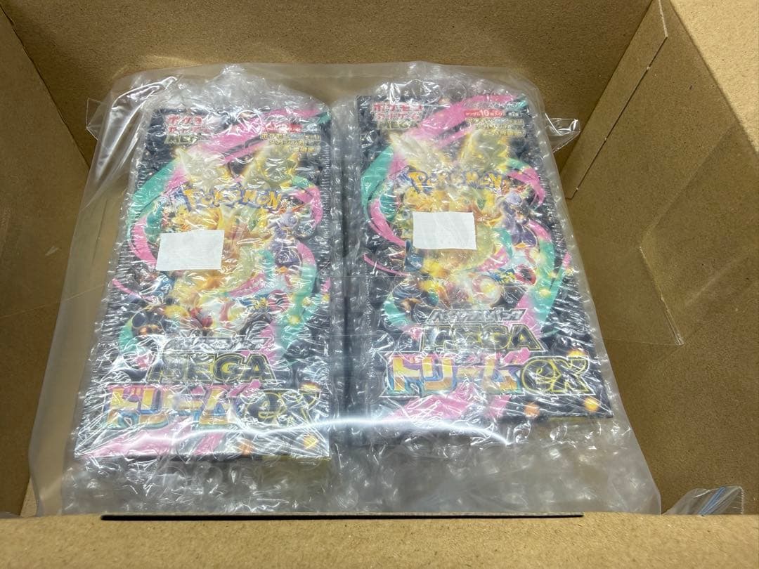 MEGAドリームex　シュリンク有り　4BOX