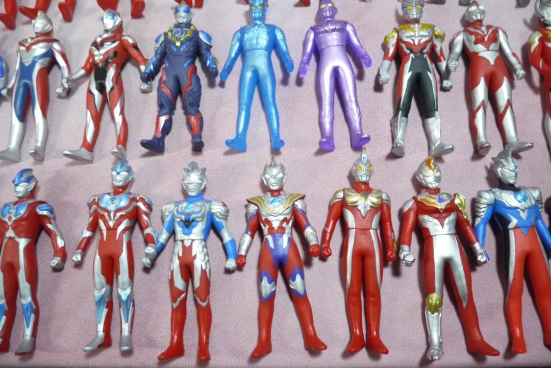 ウルトラヒーローシリーズ500　ウルトラ怪獣シリーズ500　ソフビ　69体