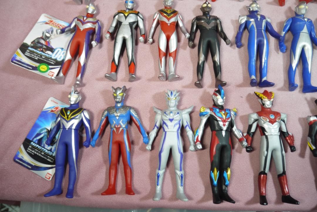 ウルトラヒーローシリーズ500　ウルトラ怪獣シリーズ500　ソフビ　69体